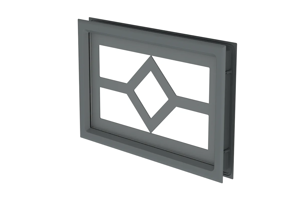 Diamond decorative insert