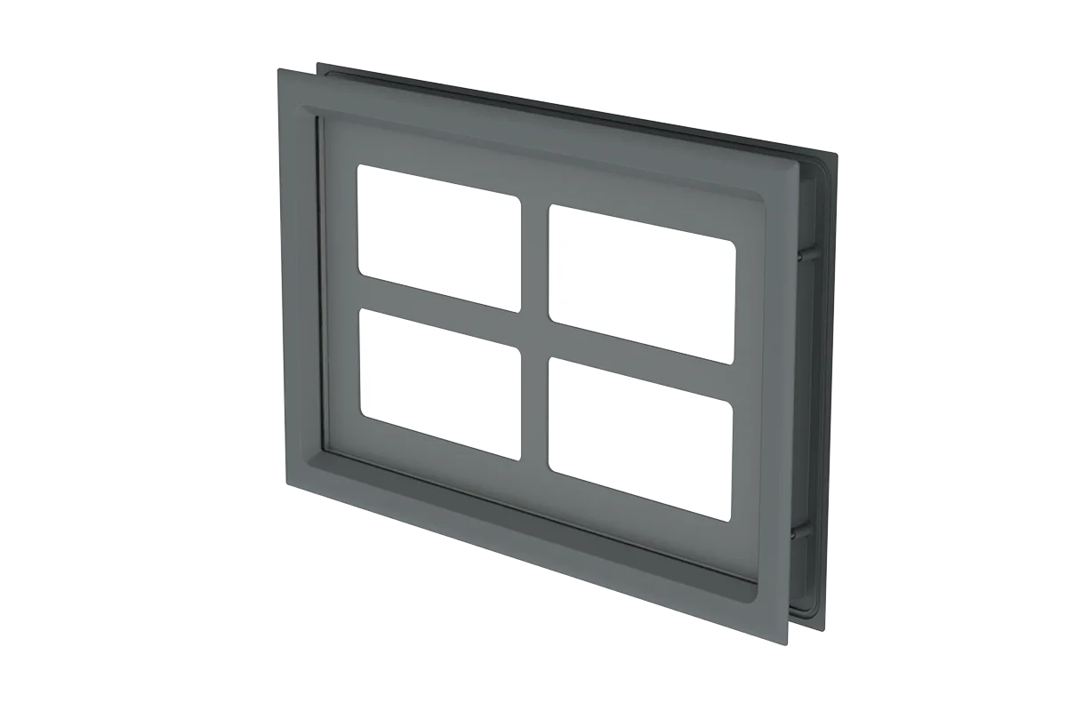 Cross decorative insert