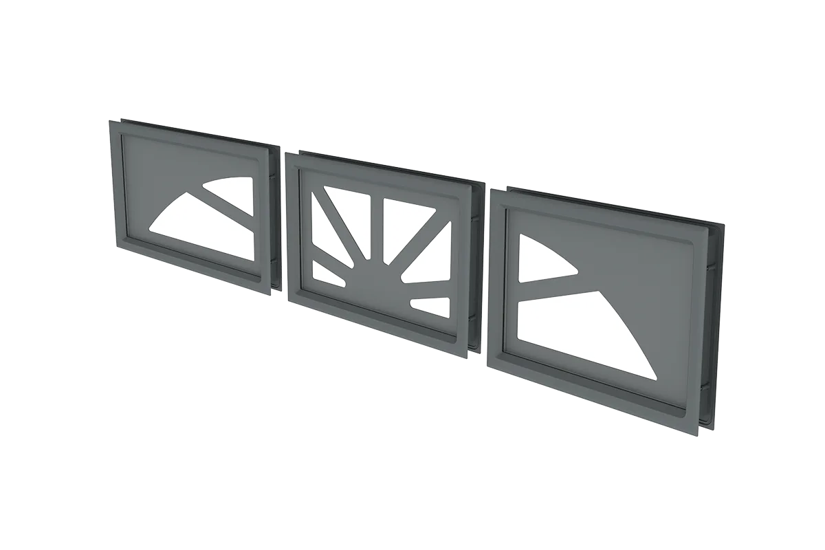 Sun decorative insert