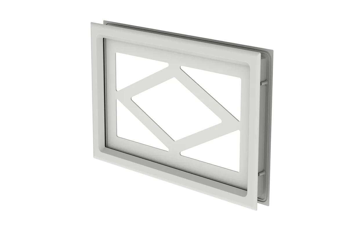 Diamond decorative insert