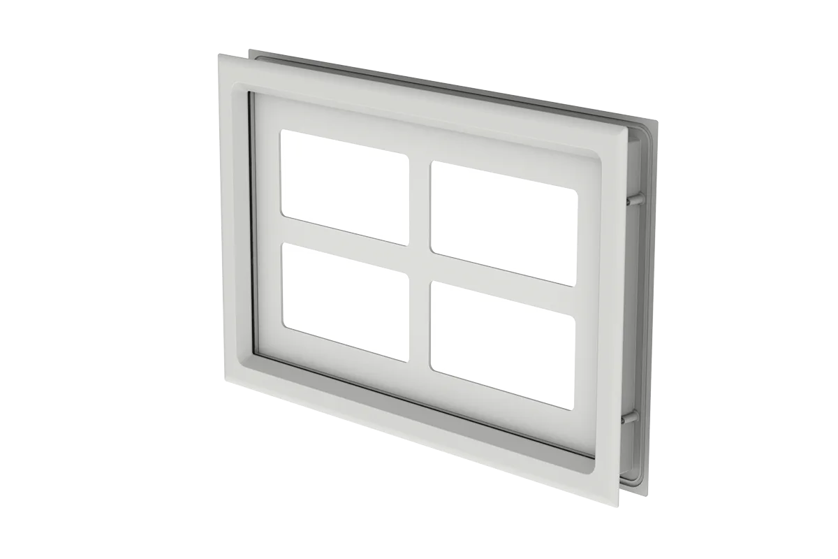 Cross decorative insert